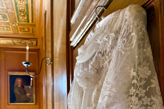 Vintage wedding dress by Let's Do It Creative